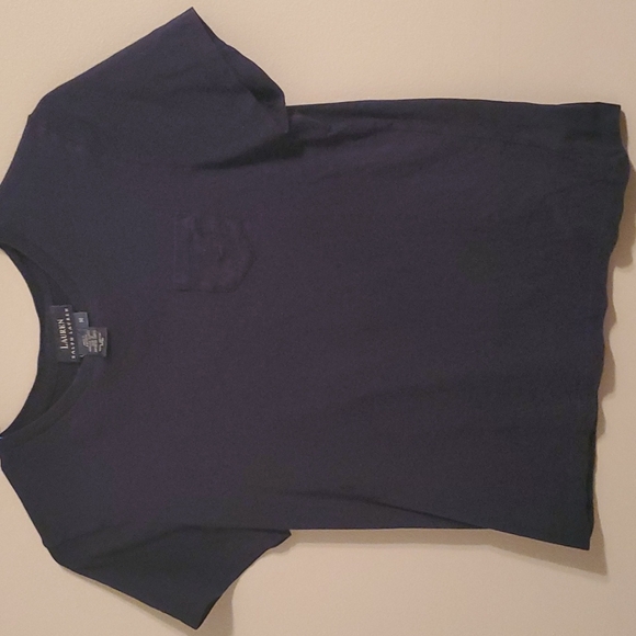 Lauren Ralph Lauren Tops - Lauren by Ralph Lauren navy cropped short sleeve t-shirt